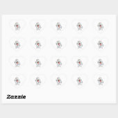 HALLOWEEN BOO HART STICKER (Vel)