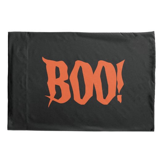 Halloween BOO ! Housse d'oreiller (Dos)