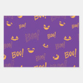 Halloween Boo. Inpakpapier Vel (Voorkant 3)