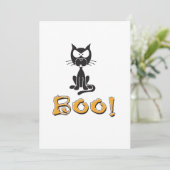 Halloween Boo ! Invitation de parti (Debout devant)