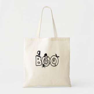 Halloween Boo met heksen Pet Black Cat Spider Tote Bag