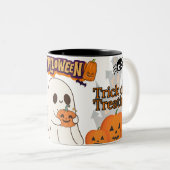Halloween Boo Mok - Schattigee Spooky Cup (Voorkant rechts)