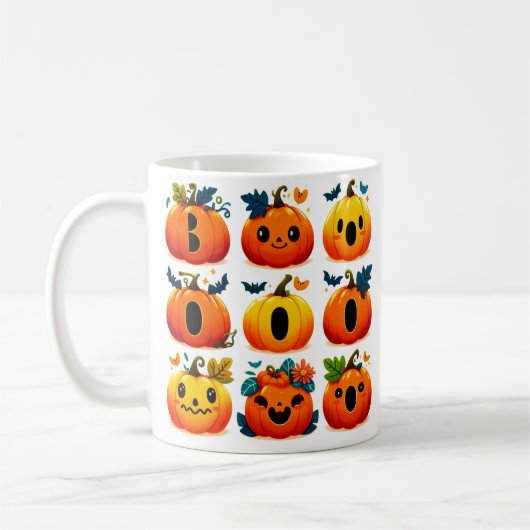 HALLOWEEN Boo Mug (Gauche)