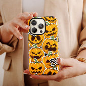Halloween BOO Orange coque iphone Citrouille Mate