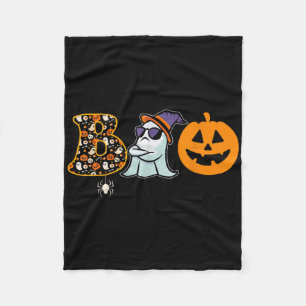 Halloween Boo Outfit Voor Vrouwen Grappige Ghost P Fleece Deken