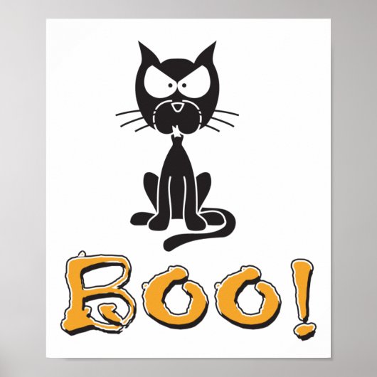 Halloween Boo. Poster (Voorkant)