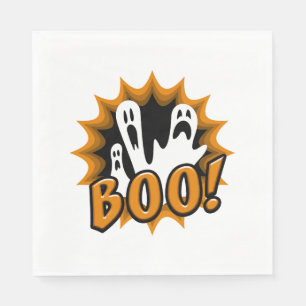 Halloween Boo. Servet