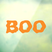 Halloween Boo sinaasappel griezelig eng grappig de Raamsticker (Vel 3)