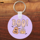 Halloween Boo Sleutelhanger (Voorkant)