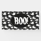 Halloween BOO! Spandoek (Horizontaal)