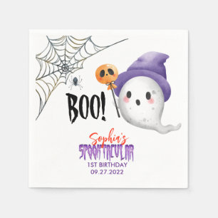 Halloween Boo Spooktacular Ghost Servet