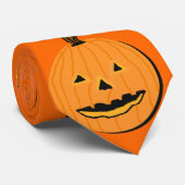 Halloween Boo stropdas (Opgerold)