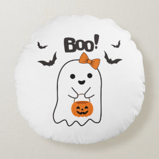 Halloween Boo Winkelen Rond Kussen