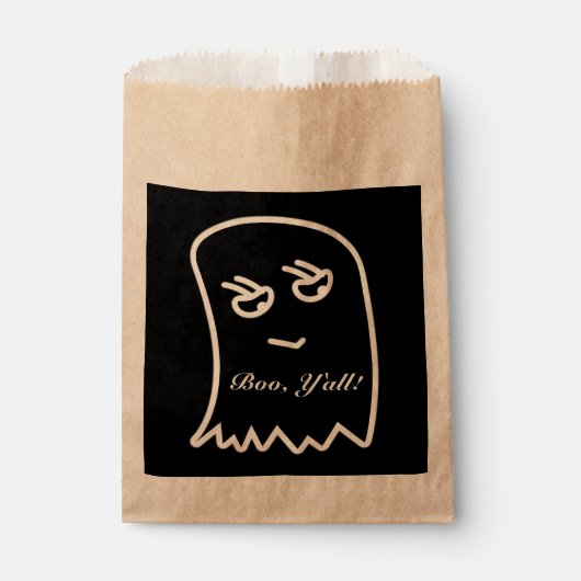 Halloween Boo, "Y'all" Favoriser les sacs (Devant)