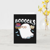 Halloween Books Librarian English Teacher Reader R Kaart (Gele Bloem)