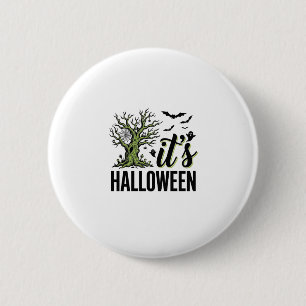 Halloween Boom Het Is Halloween Vintage Spooky_1 Ronde Button 5,7 Cm