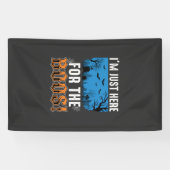 Halloween Boos Ghost Graveyard Vector Design_1 Spandoek (Horizontaal)