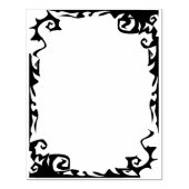 Halloween border art stempel (Afrduk)