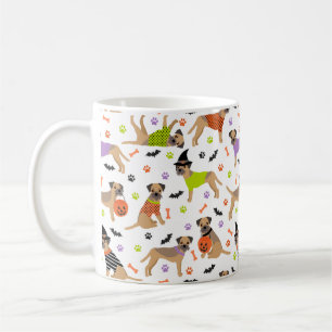 Halloween Border Terrier Coffee Mok