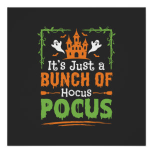 Halloween Bos Toverij Perfect Poster