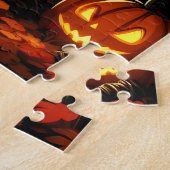 Halloween-bospad Legpuzzel (Zijkant)