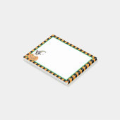 Halloween Boston Terrier Post-it® Notes (Schuin)