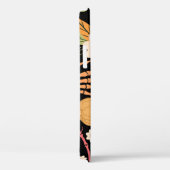 Halloween botten, bloemennaadloos patroon. Case-Mate iPhone case (Achterkant / Rechts)