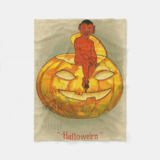  Halloween - Boven de Jack-O-Lantern Fleece Deken