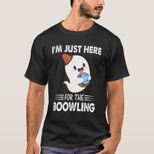 Halloween Bowling Lover Halloween T-shirt (Voorkant)