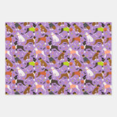 Halloween Boxer Dog Inpakpapier Vel (Voorkant 3)