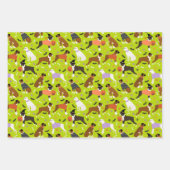 Halloween Boxer Dog Inpakpapier Vel (Voorkant 2)