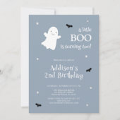 Halloween Boy 2e Anniversaire Invitation (Devant)