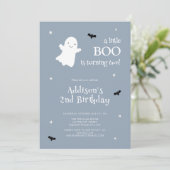 Halloween Boy 2e Anniversaire Invitation (Debout devant)