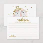 Halloween Boy Baby shower Advies Kaarten (Voorkant / Achterkant)