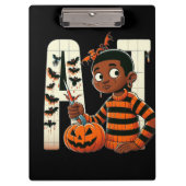 Halloween boy klembord (Voorkant)