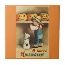 Halloween Boy Tegeltje