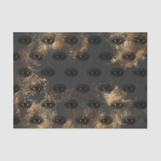 Halloween | Boze oog | Subtiel Tissuepapier (Voorkant)