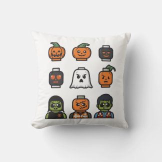 Halloween Brick Head Monster Sierkussen