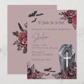 Halloween Bridal Shower Invitation Kaart (Voorkant / Achterkant)