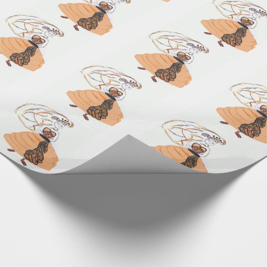 Halloween Bride Cadeaupapier (Hoek)