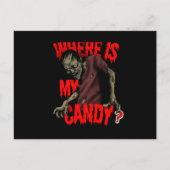 Halloween briefkaart (Voorkant)