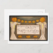  Halloween Briefkaart (Voorkant / Achterkant)