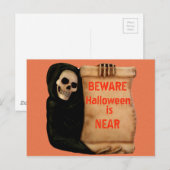 Halloween Briefkaart (Voorkant / Achterkant)