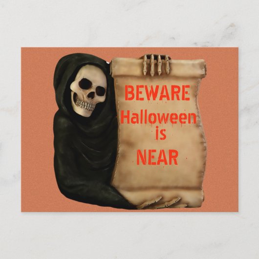 Halloween Briefkaart (Voorkant)