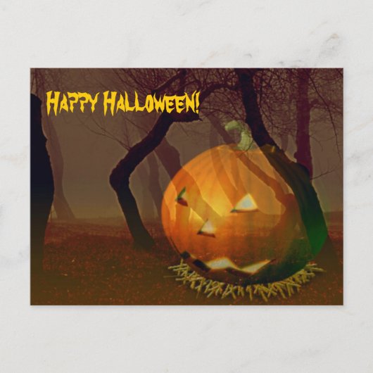 Halloween Briefkaart (Voorkant)