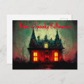 Halloween Briefkaart (Voorkant / Achterkant)