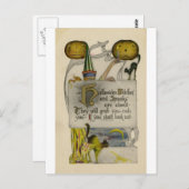 Halloween Briefkaart (Voorkant / Achterkant)