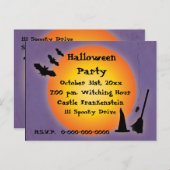 Halloween Briefkaart (Voorkant / Achterkant)