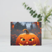 Halloween Briefkaart (Staand voorkant)