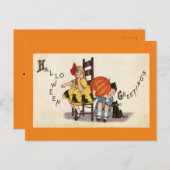  Halloween Briefkaart (Voorkant / Achterkant)